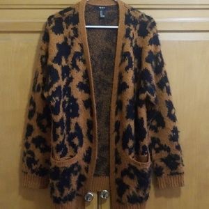 Cheetah Print Sweater